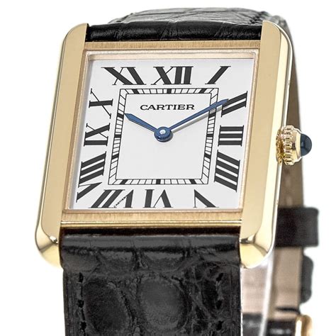 cartier watch strap buckle|cartier watches with leather strap.